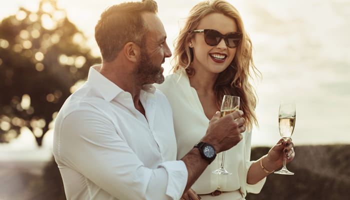 Wealthy Couple Grid